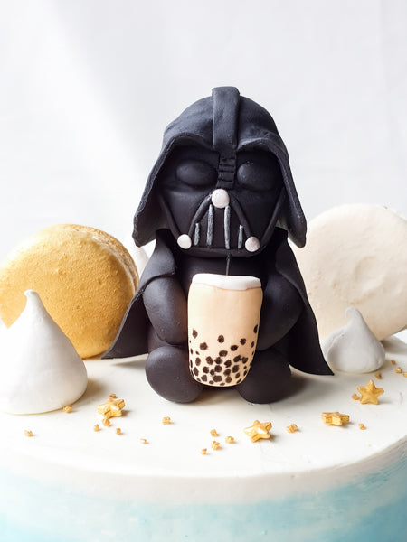 Darth Vader Bubble Tea Cake - Main Image