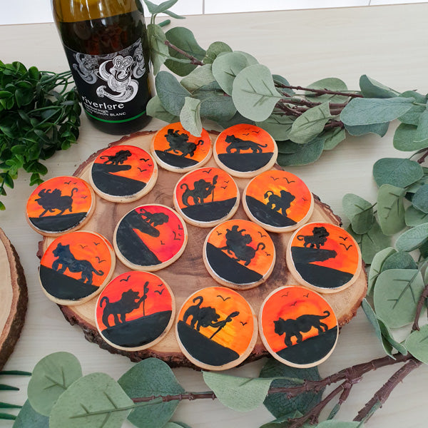 Lion King Silhouette Cookies DT