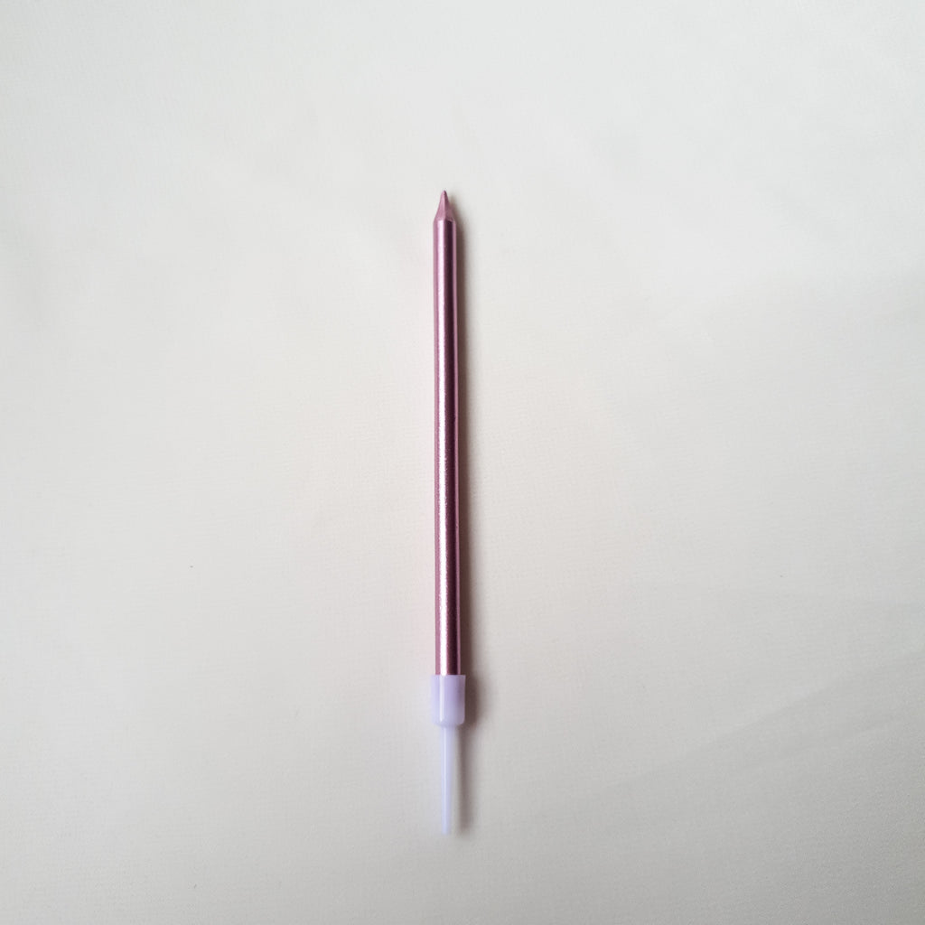 Rose Gold Long Candle